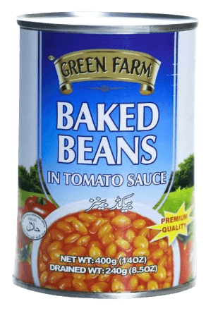 Green Farm Baked Beans 400G
