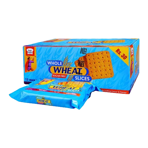 Peek Freans Whole Wheat Sugar Free Slices 12 Pack