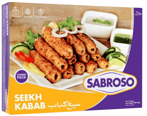 Sabroso Seekh Kabab 540G