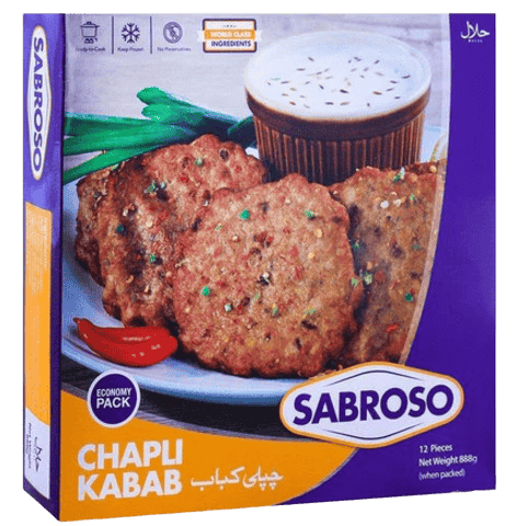 Sabroso Chapli Kabab 740G