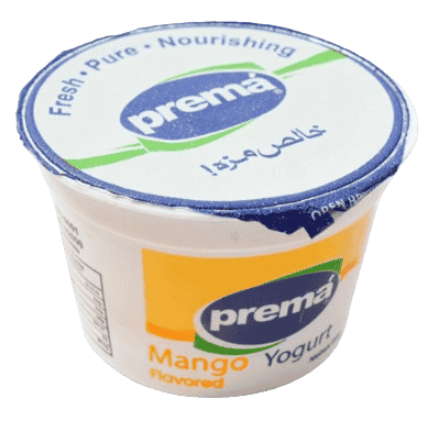 Prema Mango Flavoured Yogurt 90G