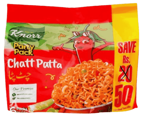Knorr Chatt Patta Party Pack Noodles 6Pcs