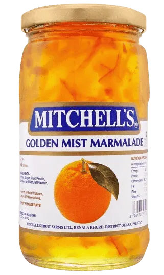 Mitchell's Golden Mist Marmalade Jam 410G