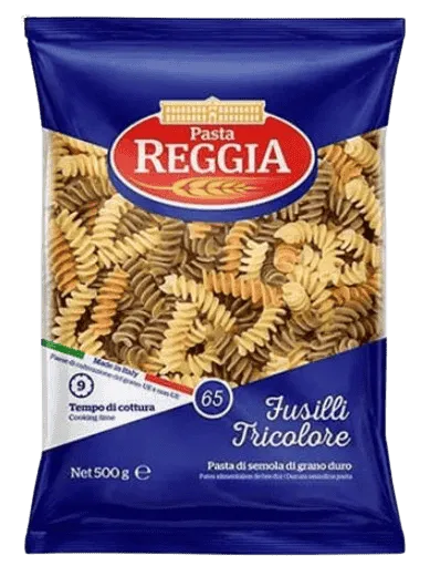 Reggia Pasta Coloured Fusilli 500G