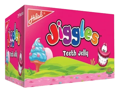 Jiggles Teeth Jelly Box 24Pcs