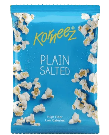 Korneez Plain Salted Popcorn 60G