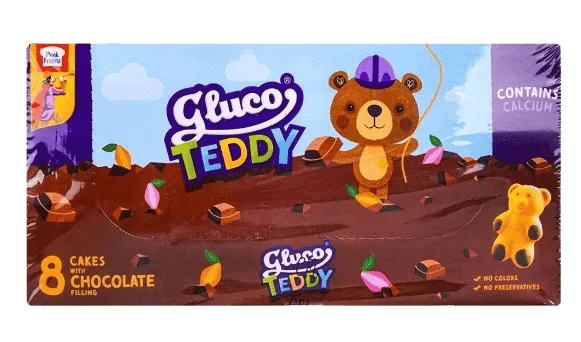 Peak Freans Teddy Bear Chocolate Cake 8Pcs