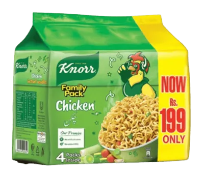 Knorr Chicken Family Pack Noodles 4Pcs