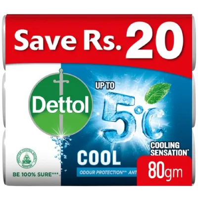 Dettol Cool Soap 85gm 1x3
