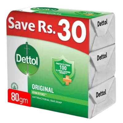 Dettol Original Soap 3 Pcs Bundle