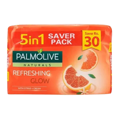 Palmolive Naturals Refreshing Glow Soap 98gmX5