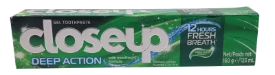 Closeup Deep Action Menthol Fresh Toothpaste 160 GM