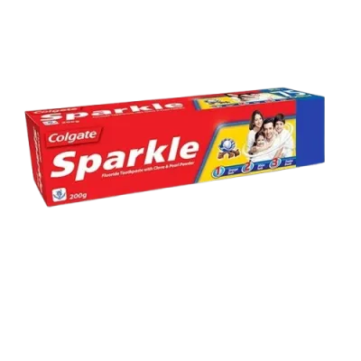 Colgate Sparkle Fluoride Lemon Maxbar Inside 130gm