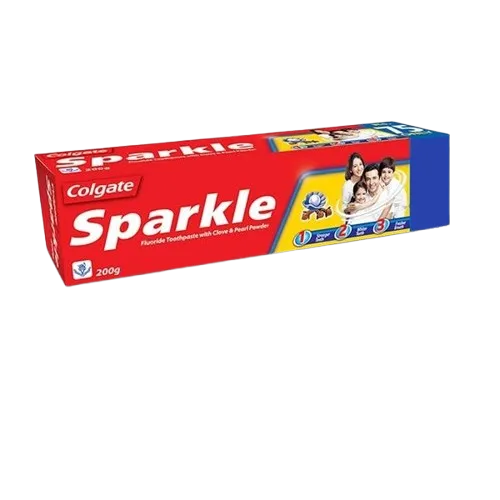 Colgate Sparkle Fluoride Lemon Maxbar Inside 130gm