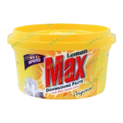 Lemon Max Dishwashing Yellow Paste Original 200gm