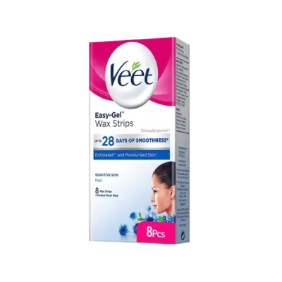 Veet Face Wax Strips Senstive Skin 8pcs
