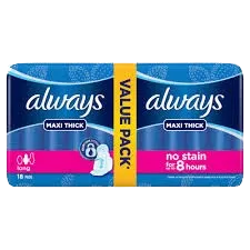 Always Maxi Thick Long 18 Pad