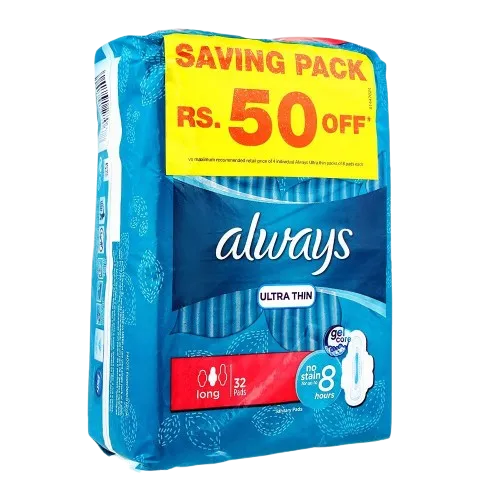 Always Ultra Thin Long Saving Pack 32 Pads