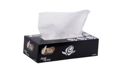 Rose Petal Luxury Tissue Box