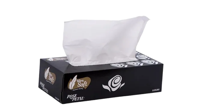 Rose Petal Luxury Tissue Box