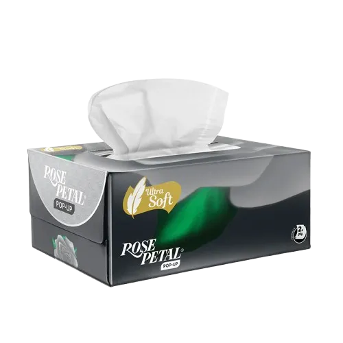 Rose Petal Pop Up Tissue Box