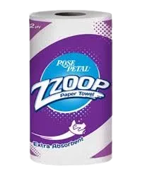 Rose Petal ZZoop Paper Towel Single