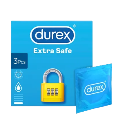 Durex Extra Safe Condoms 3's
