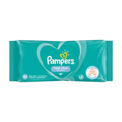 Pampers Baby wipe 52s.