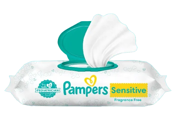 Pampers Baby Wipes Sensitive