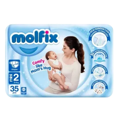Molfix Diaper Mini Twin Pack Size2 35Pcs