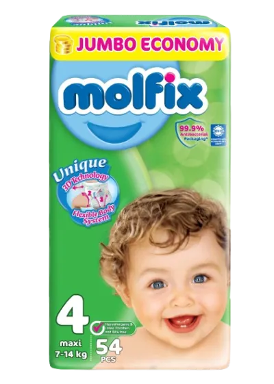 Molfix 4 (54)pc Pants Jumbo Pack