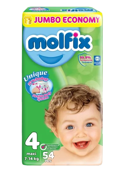 Molfix 4 (54)pc Pants Jumbo Pack