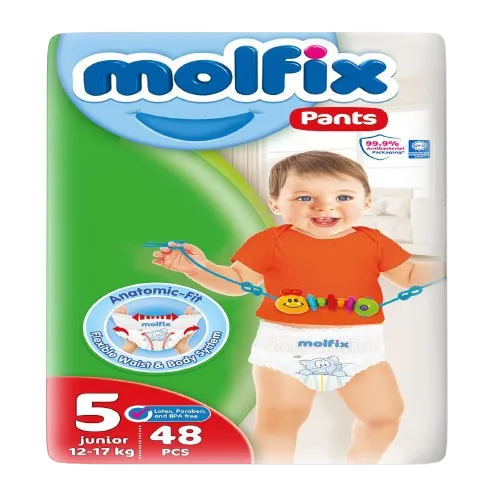Molfix Diaper Jumbo Pack Pants, Size 5 (48Pcs)