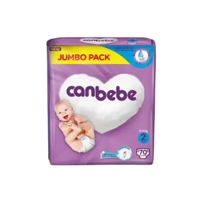 Canbebe Baby Diaper Mini Jumbo Size2 (70)pc