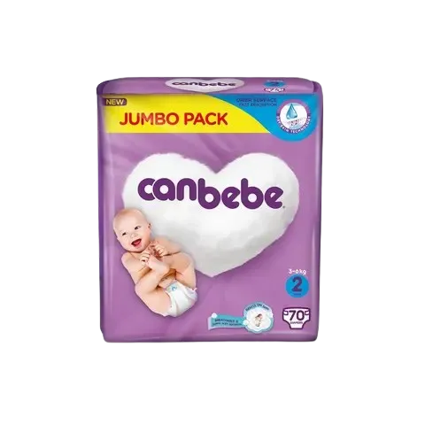 Canbebe Baby Diaper Mini Jumbo Size2 (70)pc
