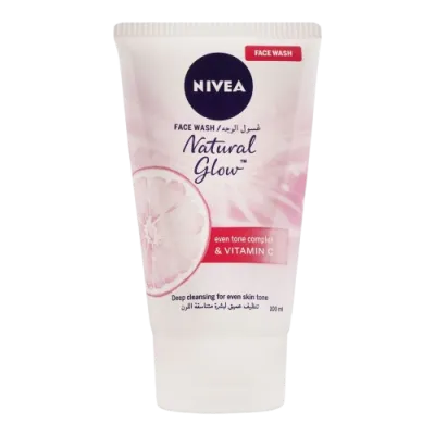 Nivea Natural Glow Even Tone Complex & Vitamin C Face Wash, 100ml