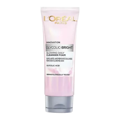 Loreal Paris Glycolic Bright Glowing Daily Face Wash 100ml