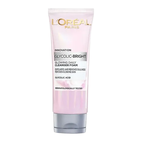 Loreal Paris Glycolic Bright Glowing Daily Face Wash 100ml