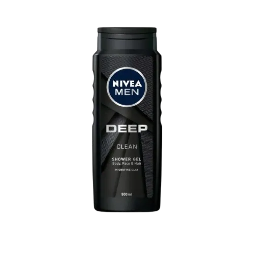 Nivea Men Deep Clean 3-In-1 Shower Gel 500ml