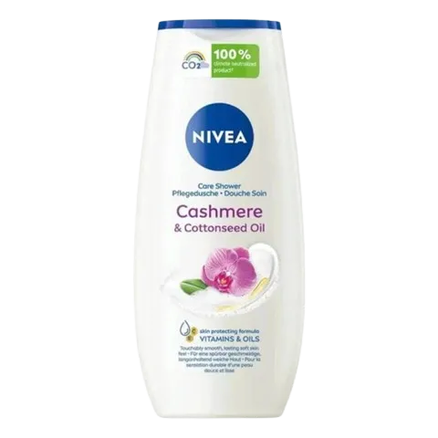 Nivea Cashmere & Cotton Seed Oil Caring Shower Cream 250ml