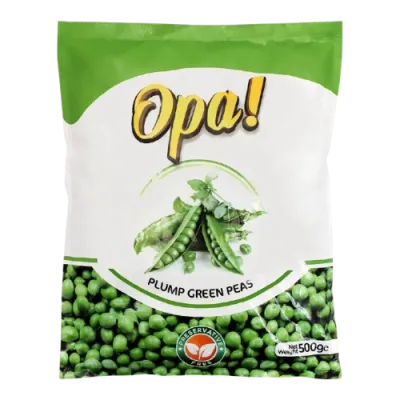 Opa Plump Green Peas 500g