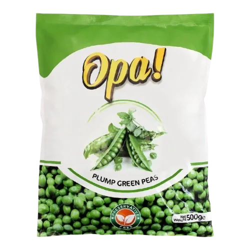 Opa Plump Green Peas 500g