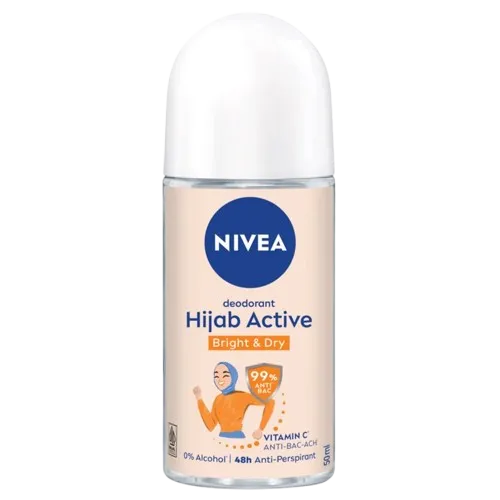 Nivea Hijab Active Bright & Dry  Roll On 50ml