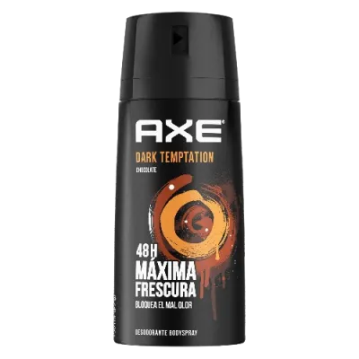 Axe Dark Temptation Chocolate Maxima Frescura Body Spray For Men 150ml