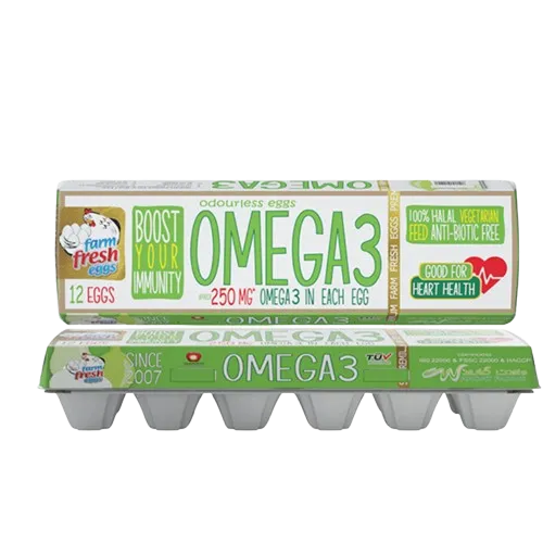Farm Fresh Omega 3 Eggs 1Dz