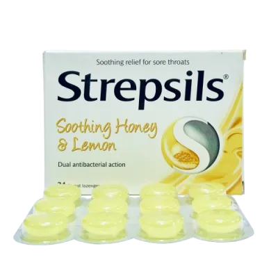Strepsils Honey & Lemon 6 Lozenges