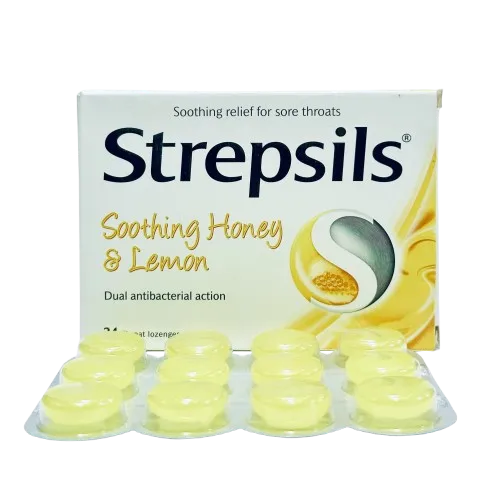 Strepsils Honey & Lemon 6 Lozenges