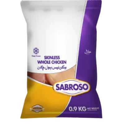Sabroso Skin Less Whole Chicken 900g