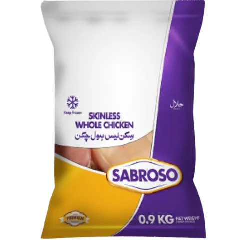 Sabroso Skin Less Whole Chicken 900g