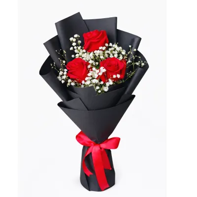 Imported Rose Duo Bouquet